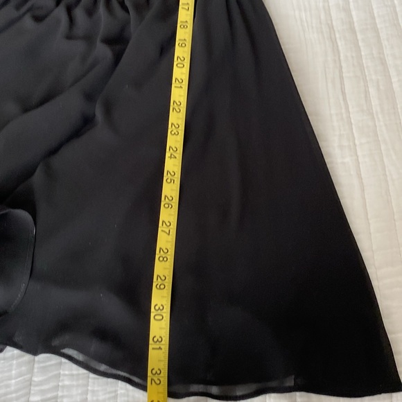 Sequin Hearts Black & Ivory Size 7 Juniors Mini Dress - Picture 7 of 11